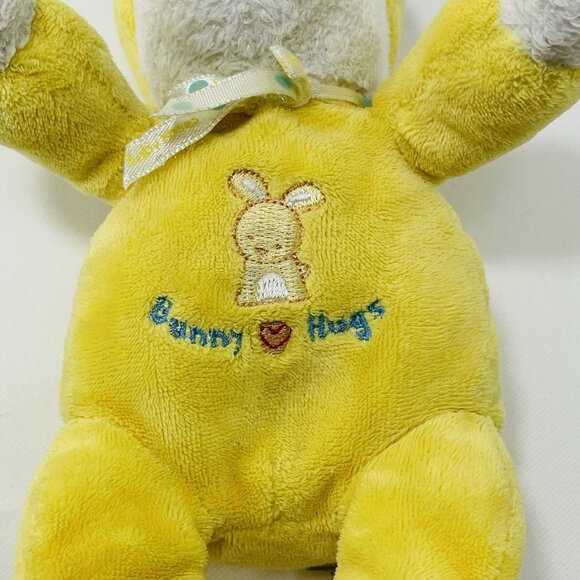 Carter Child Of Mine Bunny Hugs Rattle Baby Toy Plush Rabbit Easter Infant Sound - Picture 11 of 11